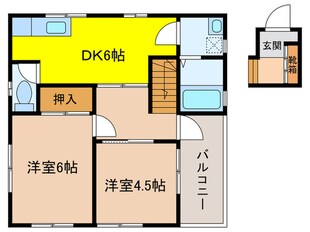 モリハイツの物件間取画像